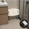 Tabouret de douche pliable