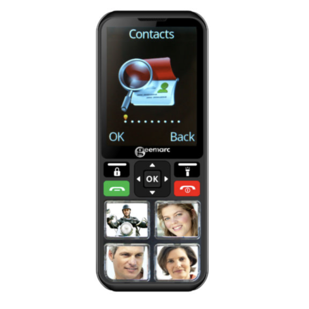 Téléphone portable 4G Amplifié à Mémoires Photos CL 8000