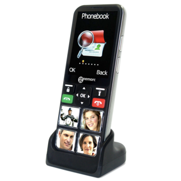 Téléphone portable 4G Amplifié à Mémoires Photos CL 8000