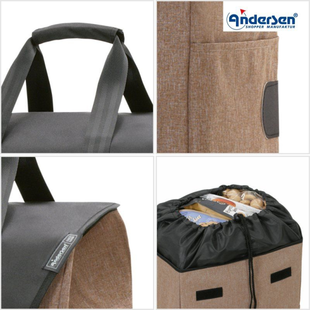 Chariot de course Quattro Shopper Andersen
