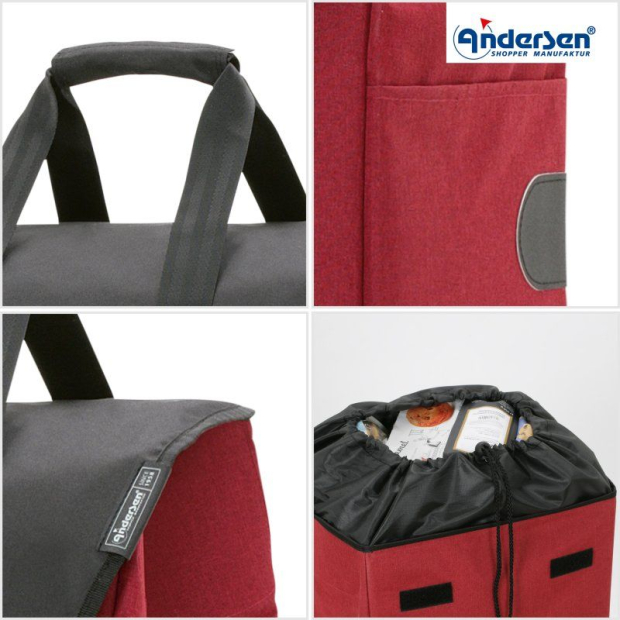 Chariot de course Quattro Shopper Andersen