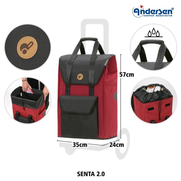 Chariot de course Quattro Shopper Andersen