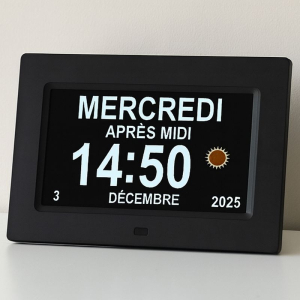Horloge Calendrier Numérique Repères
