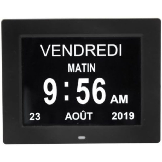 Horloge Calendrier Numérique Repères