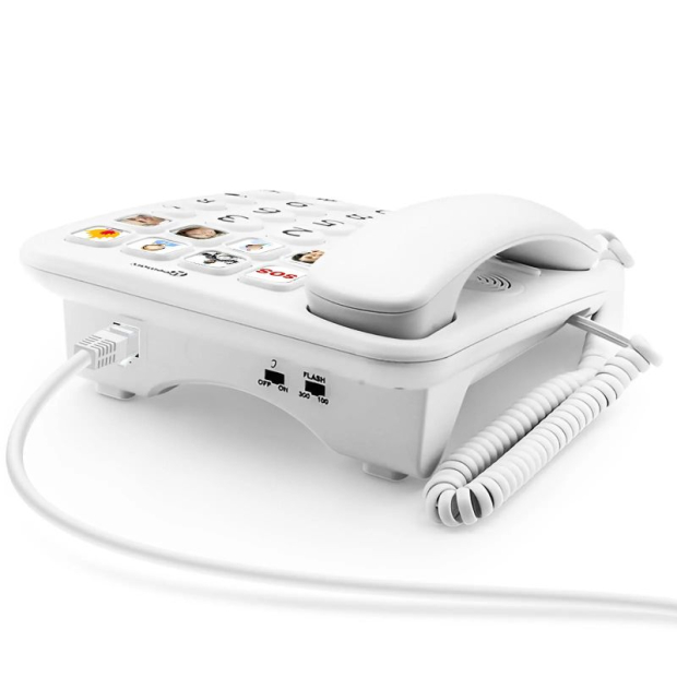 Téléphone Amplifié Senior photophone 110 Geemarc