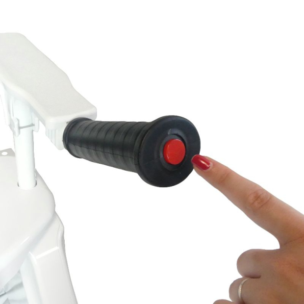 releveur de toilettes Lofoten automatique avec commande sur l'accoudoir