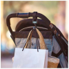 Accroche sac de course rotatif pour chariot et déambulateur