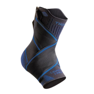 Chevillère Ligastrap Malléo  thuasne noir gris et bleu
