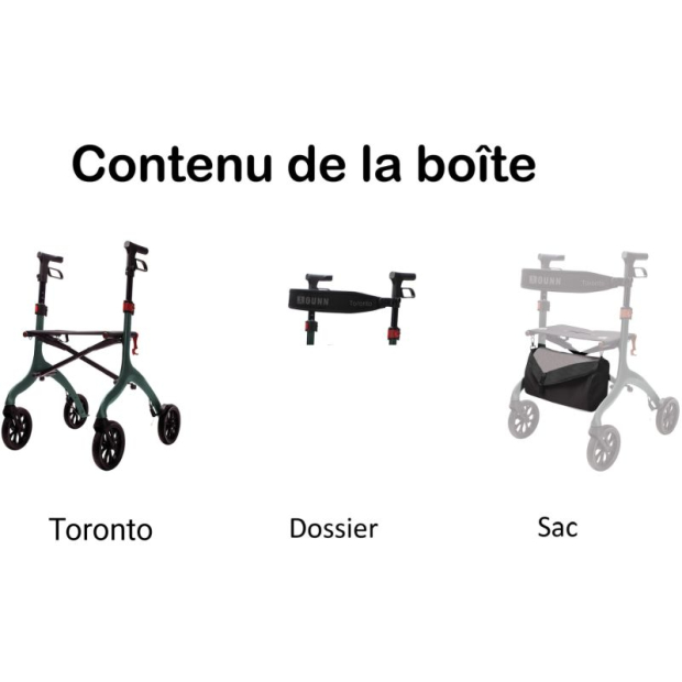 Déambulateur en Carbone Toronto