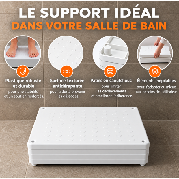 Marche-pied réglable en hauteur