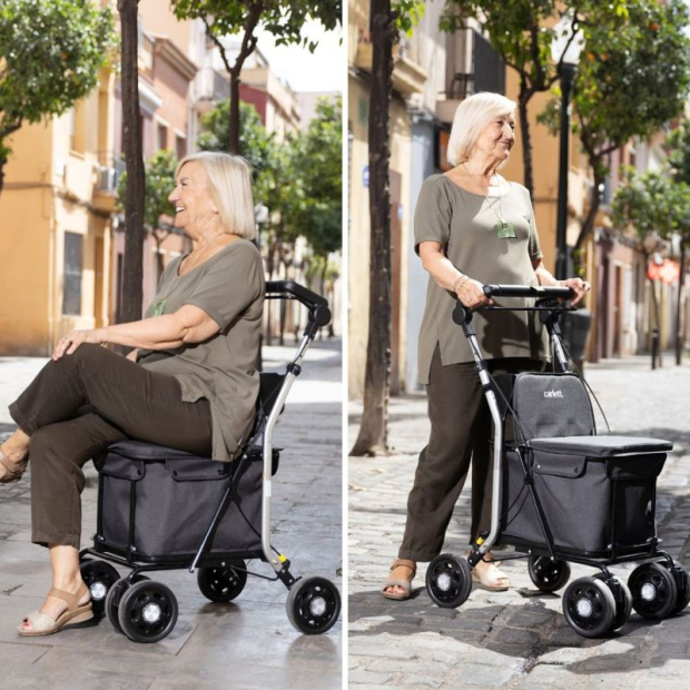 Rollator de course Carlett 800 Comfort