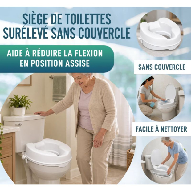 Rehausseur de toilette Savanah
