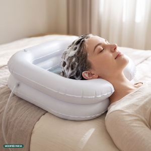 Bac à shampoing gonflable