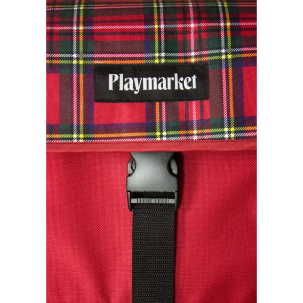 Chariot 4 roues Go Up Tartan Rouge