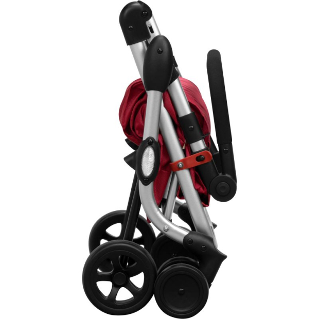 Chariot 4 roues Go Up Tartan Rouge