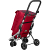 Chariot 4 roues Go Up Tartan Rouge