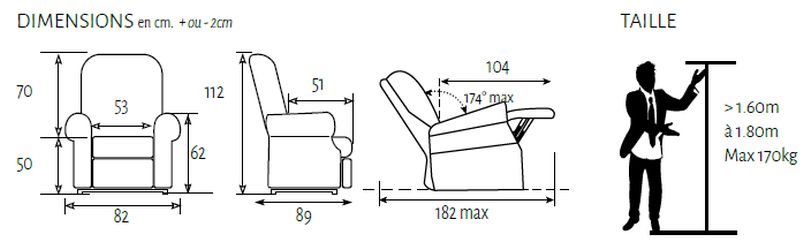dimensions-fauteuil-releveur-confort-plus-massant-chauffant