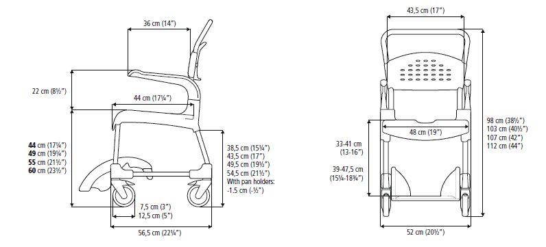 dimensions-chaise-de-douche-etac-clean