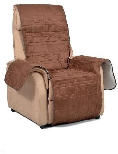 Protège fauteuil intégral (marron ou gris)